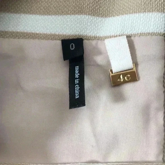 Anthropologie 4C Collective Striped Tunic Mini Dress Size 0 - Picture 5 of 7